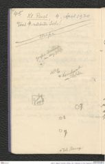 Seite 61, Tagebuch "Dürnstein | Wöbling - neol. | Höbenbach | Kl. Rust | Noppendorf" (NHMW-PRAE-BBB-45)